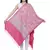 Floral  Embroidered Woolen Shawl Pink