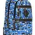 Classic Royal Blue and Multicoloured Camouflage Canvas Backpack