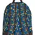 Classic Dark Blue and Multicoloured Camouflage Canvas Backpack