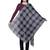 Viscose Rayon Striped Woven Design Stole Blue White