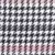 Voscose Rayon Checked Woven Design Scarf Black and White