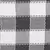 Voscose Rayon Checked Woven Design Scarf Black and White