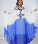 Dubai Kaftan Women Dress Long Gown Farasha Morocco Wear