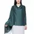 Solid Viscose rayon Reversible Shawl Green