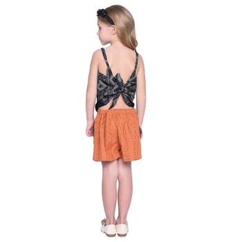 Multicolor Plain Cotton Kids Tops 3