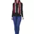 Voscose Rayon Checked Woven Design Scarf Red