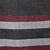Viscose Rayon Striped Woven Design Stole Black
