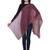 Brown Solid Cotton Silk Lurex Scarf