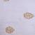 Light Brown Synthetic Polyester Organza (Poly Silk) Solid Embroidered Sequined Stole