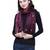 Brinjal Synthetic Polyester Organza (Poly Silk) Solid Embroidered Sequined Stole