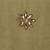 Olive Synthetic Polyester Organza (Poly Silk) Solid Embroidered Sequined Stole