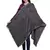 Black and Gold Viscose Rayon Woven Design Stole