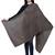Brown Pure Woolen Solid Stole