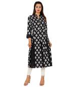 Women's Designer Gold print Kurta