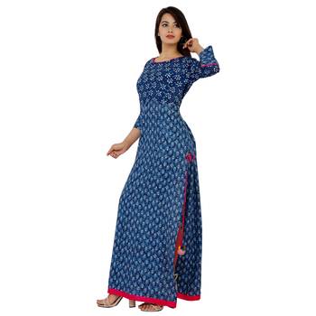 Women's Designer Printed Kurta 3