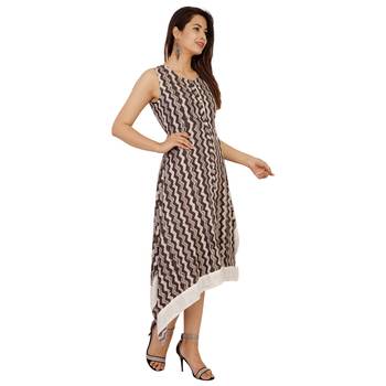 Women's Designer Printed with Embroidered Kurta 2