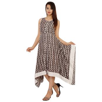 Women's Designer Printed with Embroidered Kurta 3