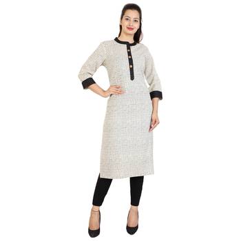 Women's Designer Floral Print Kurta 2