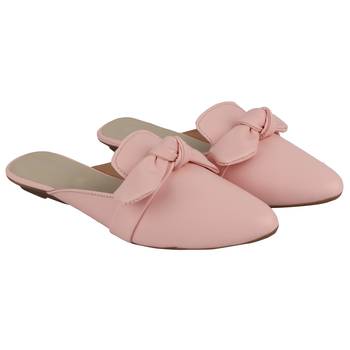 Do Bhai Pink  Mules For Women 1