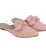 Do Bhai Pink  Mules For Women