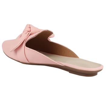 Do Bhai Pink  Mules For Women 3