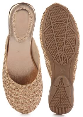 Do Bhai Copper Mules  For Women 5