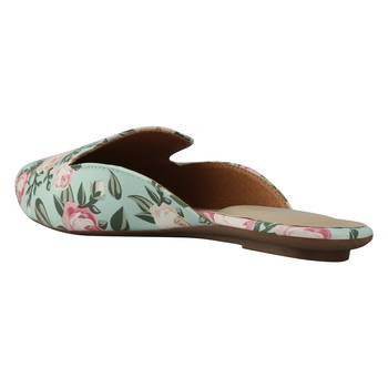 Do Bhai Green  Mules  For Women 3