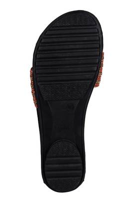 Do Bhai red Flat Sandal For Women 5