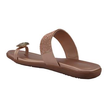 Do Bhai brown Flat Sandal For Women 3