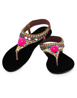 Do Bhai brown Flat Sandal For Women 4