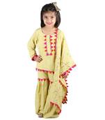 Sharara Set with Gota Zal Dupatta