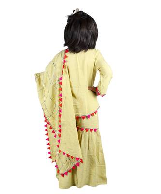 Sharara Set with Gota Zal Dupatta 2