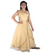 Golden Floor Length Gown