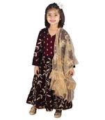 Floor Length velvet Gown