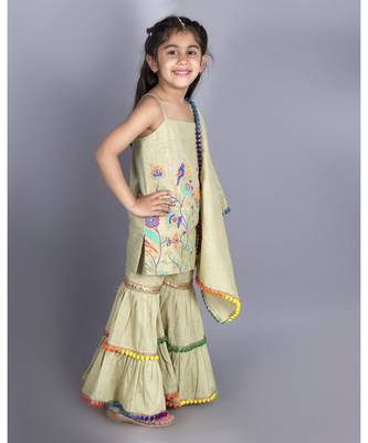 Colorful Sharara Set 1