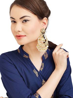 Gold chandbali 1