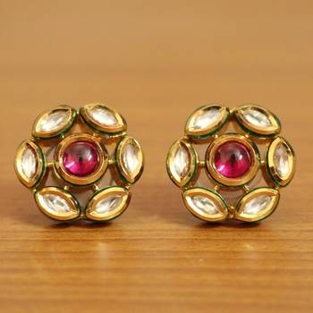 Red Ruby       Studs 1