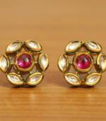 Red Ruby       Studs