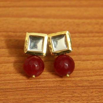 Red Ruby       Studs 1