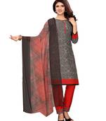 Black Printed Polycotton Salwar