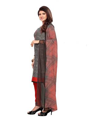 Black Printed Polycotton Salwar 3