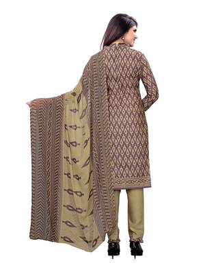 Grey Printed Polycotton Salwar 2