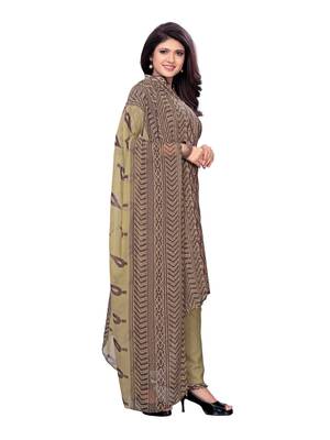 Grey Printed Polycotton Salwar 4