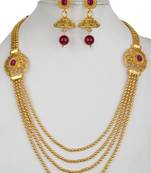 Maroon Necklaces