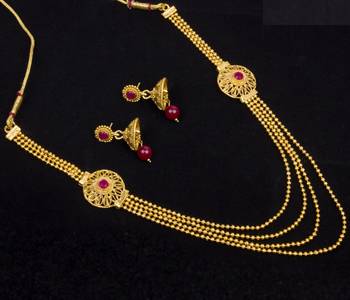 Maroon Necklaces 2