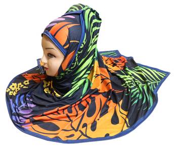 Justkartit Women'S Casual Wear Jersey Stretchable Digital Printed Hijab Scarf Dupatta 3
