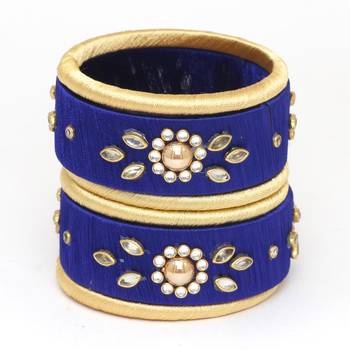 Blue Bangles And Bracelets 1
