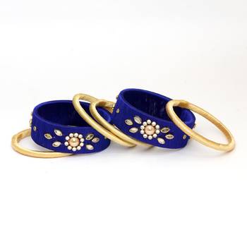 Blue Bangles And Bracelets 2