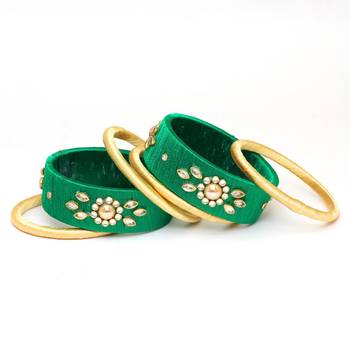 Green Bangles And Bracelets 2