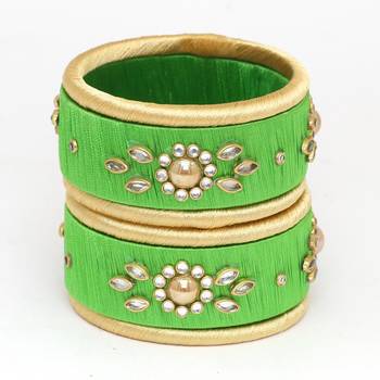 Green Bangles And Bracelets 1